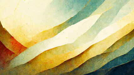 Abstract pattern wallpaper with various shapes