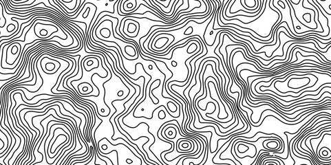 Topographic map background geographic line map,geographic mountain relief. Retro topographic map,Topographic Map Seamless Pattern,paper texture Imitation of a geographical map,