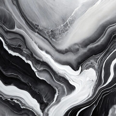 White and black marble textured background