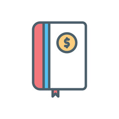 Work Book vector icon
