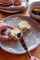 high tea - scones