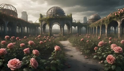Imagine A Rose Garden In A Post Apocalyptic World
