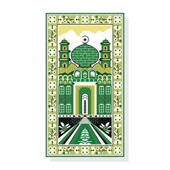 design of mosque mats, mats, prayer mats