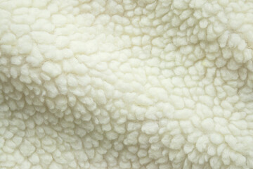 Wool plush fleece fur fabric texture background