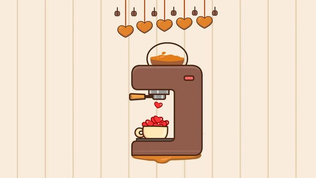 coffee maker animation