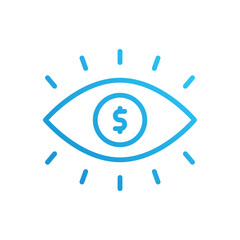 Vision vector icon