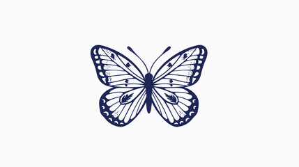 Butterfly icon. Element of butterfly icon for mobile 