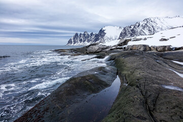 Devil's Teeth in Senja, Northern Norway