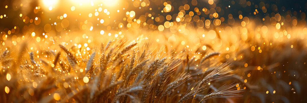 Golden Harvest A Close-Up of Freshly Harvested Grains,
Golden wheat field before harvest
