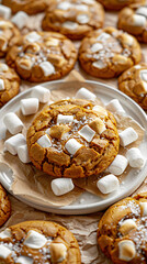 cookies with marshmallows