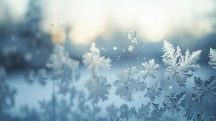 snow pattern on window, snow chrystals