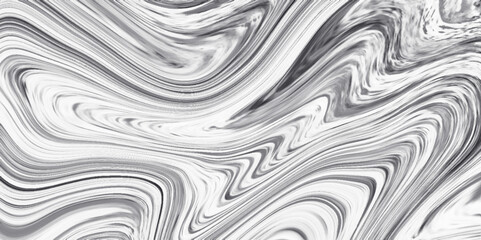 Fototapeta premium Black-White liquid acrylic paints marble texture. liquid background. Warm Decorative Oil Wavy Ebru. Modern design element onyx paint marble texture. Messy Swirl Oil Background.