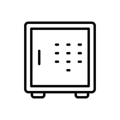 Locker vector icon