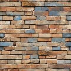 Seamless vintage bricks texture background