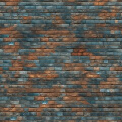 Obraz premium Seamless vintage bricks texture background