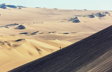 Zelfklevend Fotobehang Desert in Peru © Galyna Andrushko