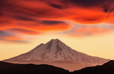 Tuinposter Volcano in Chile © Galyna Andrushko