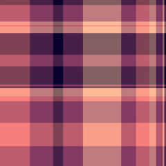 Fancy background plaid pattern, textured tartan vector textile. Age check fabric texture seamless in red and dark colors.