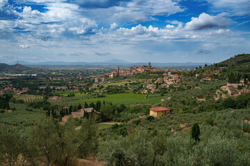 Historic buildings of Castiglion Fiorentino, Tuscany, Italy
