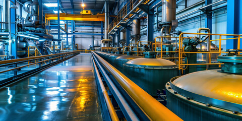 Butter and cream production unit. Cream separators for high-fat cream extraction.