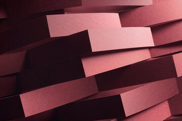 Abstract background, geometric shapes, paper texture - 774881322