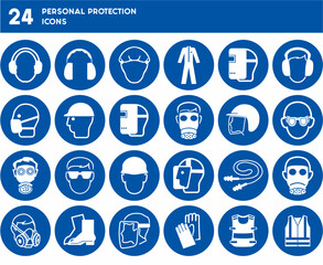 Personal protection set PPE