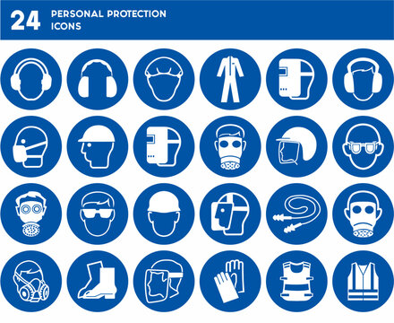 Personal protection set PPE