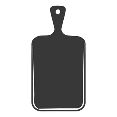 Silhouette Cutting Board Cooking Tool black color only