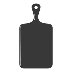 Silhouette Cutting Board Cooking Tool black color only