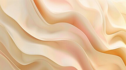 Calm Flowing Layers: Minimalist background featuring calming, fluid forms, layered in a serene...