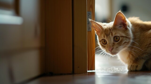 Cat, curious, inquisitive, intelligent, ears