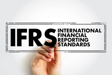IFRS International Financial Reporting Standards - set of accounting rules for the financial...