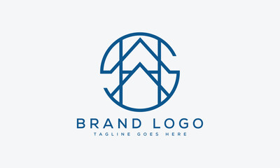 letter S logo design vector template design for brand