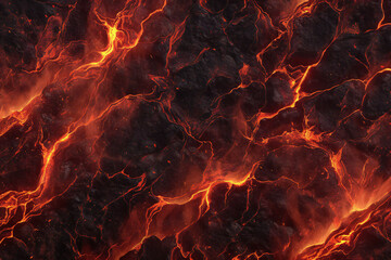 lava and black rocks texture