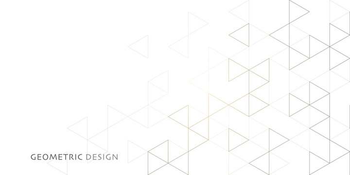 Abstract vector background with a geometric pattern of triangle shapes. Graphic design element 