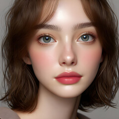 Fototapeta premium portrait of a person. Generative AI