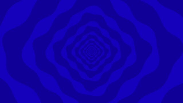 abstract square spiral dark blue background