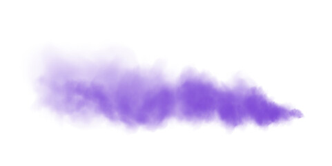 Purple fog in slow motion. Realistic atmospheric purole smoke. Red fume slowly floating rises up. PNG.
