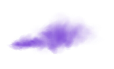 Purple fog in slow motion. Realistic atmospheric purole smoke. Red fume slowly floating rises up. PNG.
