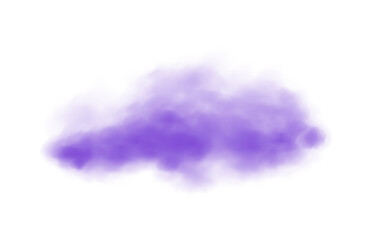 Purple fog in slow motion. Realistic atmospheric purole smoke. Red fume slowly floating rises up. PNG.
