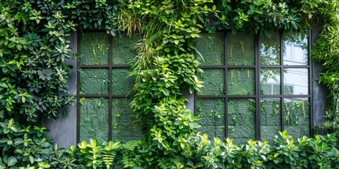 Green Living Wall Fence