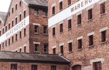 The Historic Docks At Gloucester In Winter