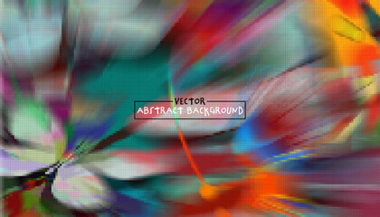 Abstract background mosaic composition, editable vector template for your design - 774932107