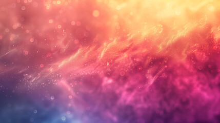 Abstract background with blurred light and dust, colorful abstract background with bokeh lights, Generative AI