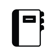 Address Book vector icon