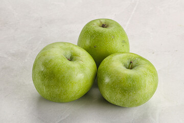 Sweet and juicy green apple