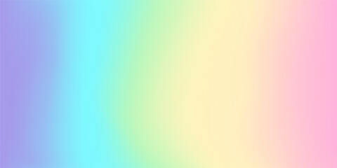 Obraz premium Abstract colorful rainbow background. Vector editable smooth banner template.