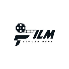 A black and white logo for the film industry