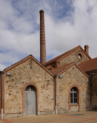 Musée du textile à Cholet  en France