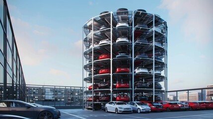 Automated Vertical Parking Tower